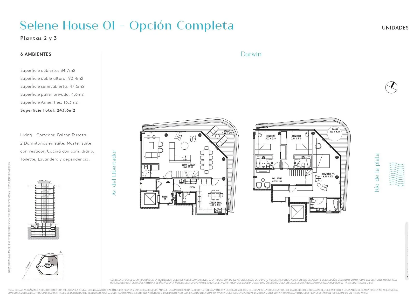 Planos del emprendimiento