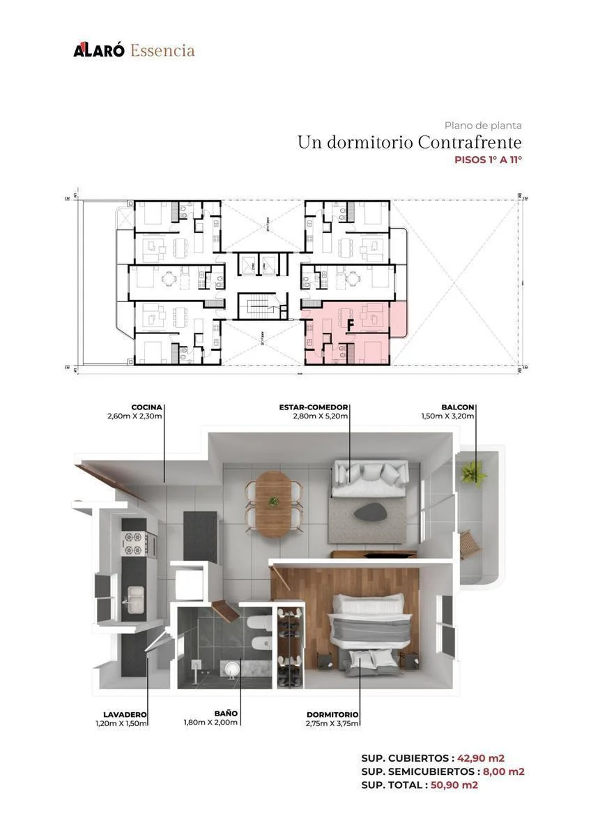 Imagen de la propiedad 2 ambientes ZP 2215604