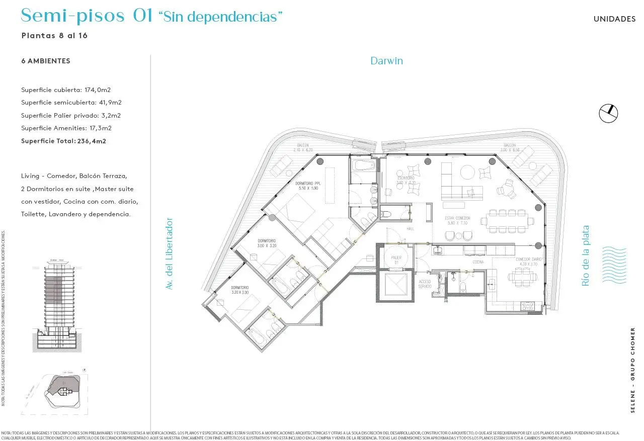 Planos del emprendimiento