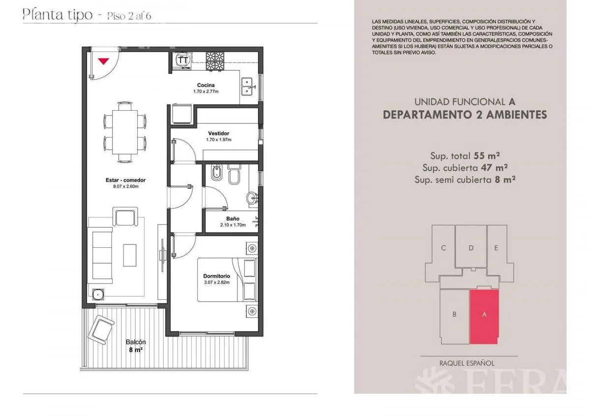Imagen de la propiedad 2 ambientes ZP 2156189