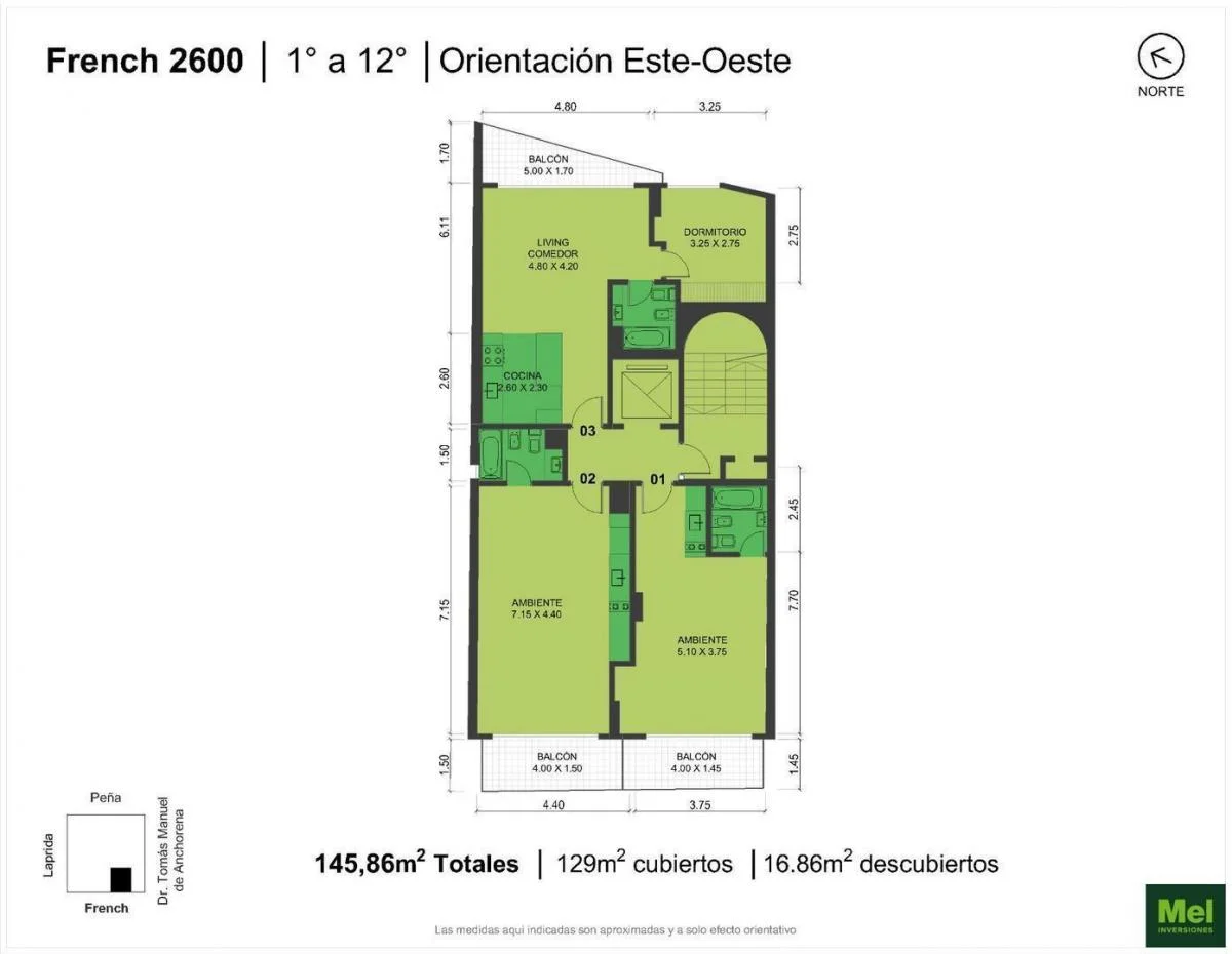 Plano de la propiedad