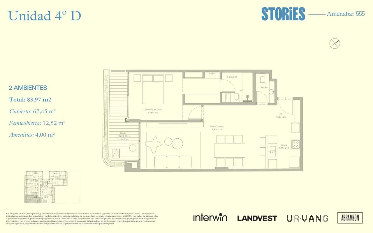 Imagen de la propiedad Amenábar 555 - 4D