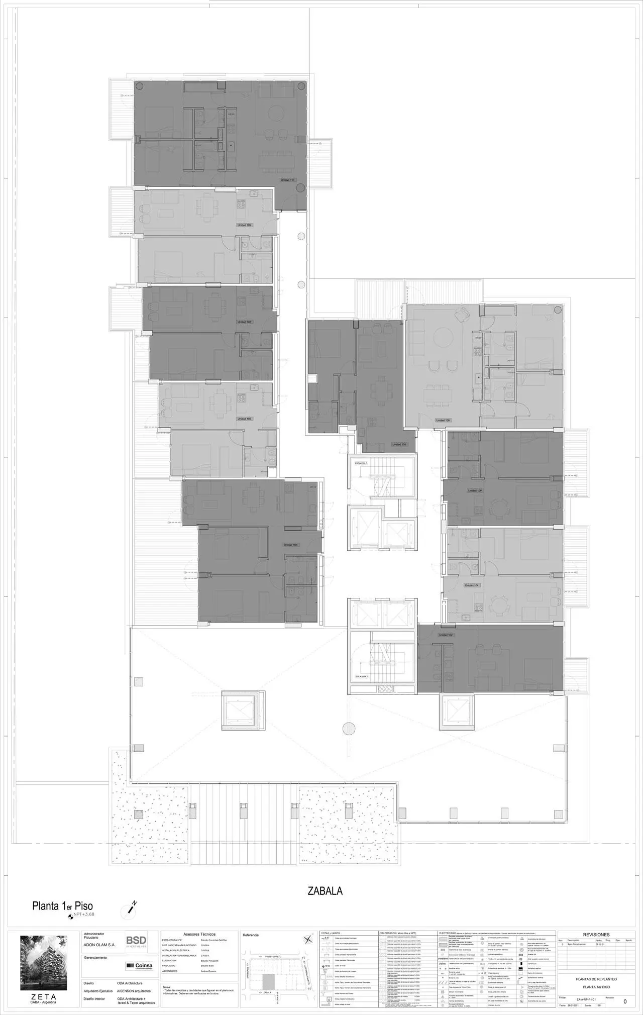 Planos del emprendimiento