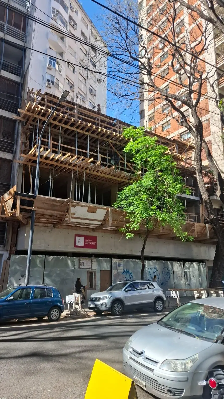 Imagen del emprendimiento en construcción