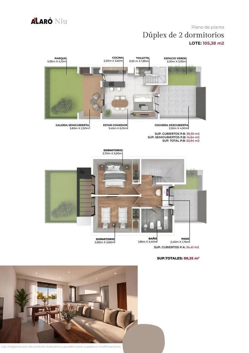 Imagen de la propiedad 3 ambientes ZP 2209828