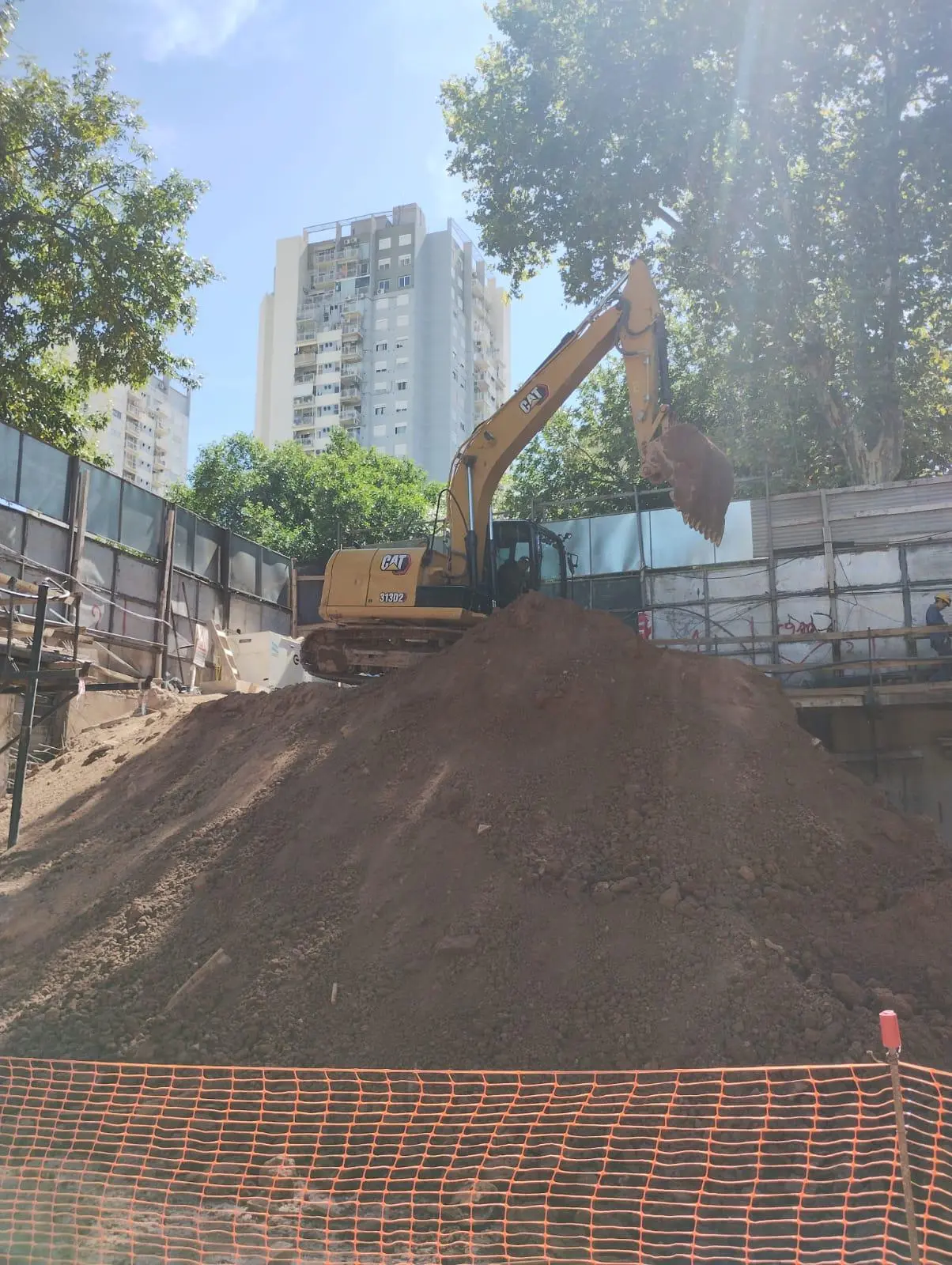 Imagen del emprendimiento en construcción