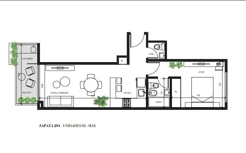 Planos del emprendimiento