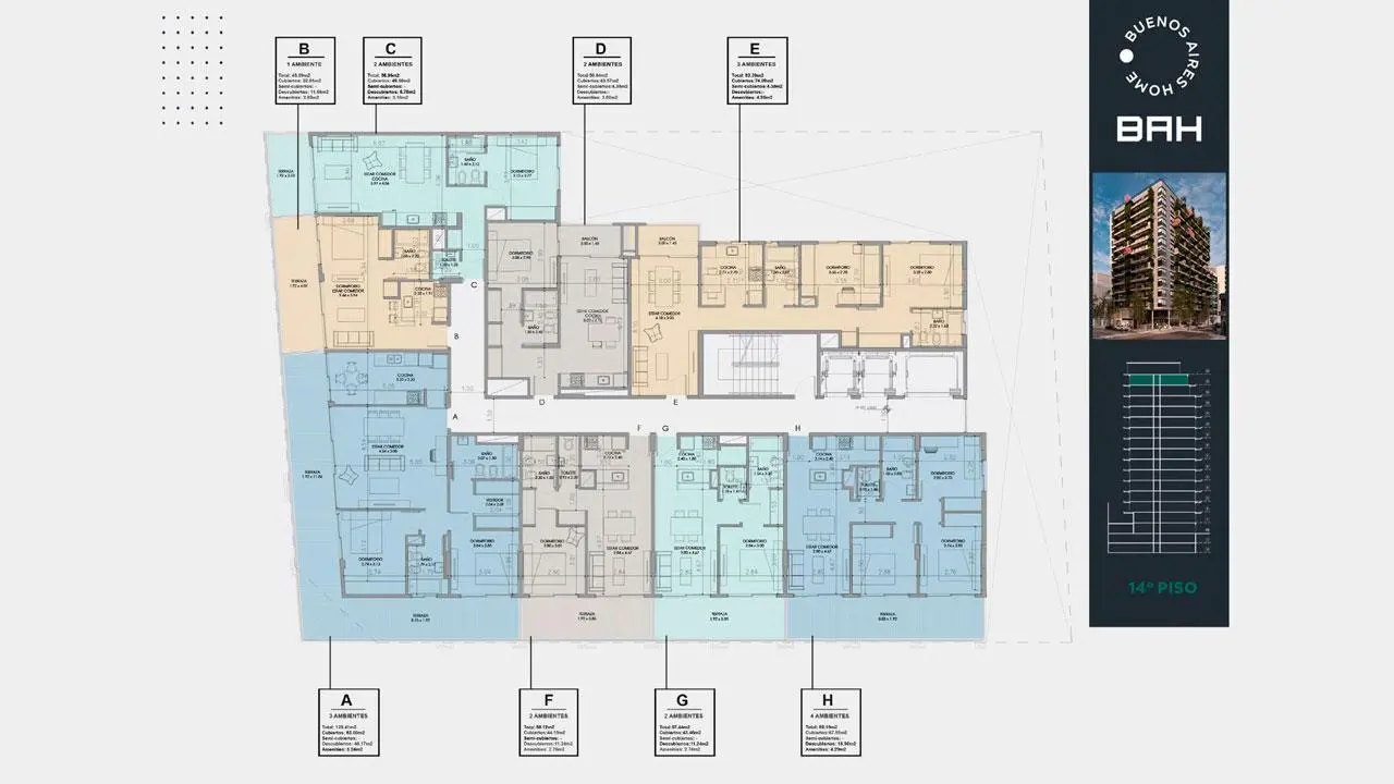 Imagen de la propiedad Av. Corrientes 3401 - 14E