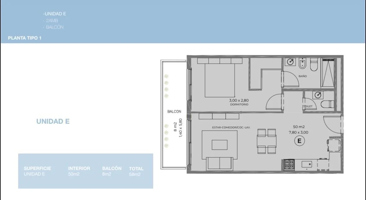 Imagen de la propiedad 2 ambientes ZP 2299908