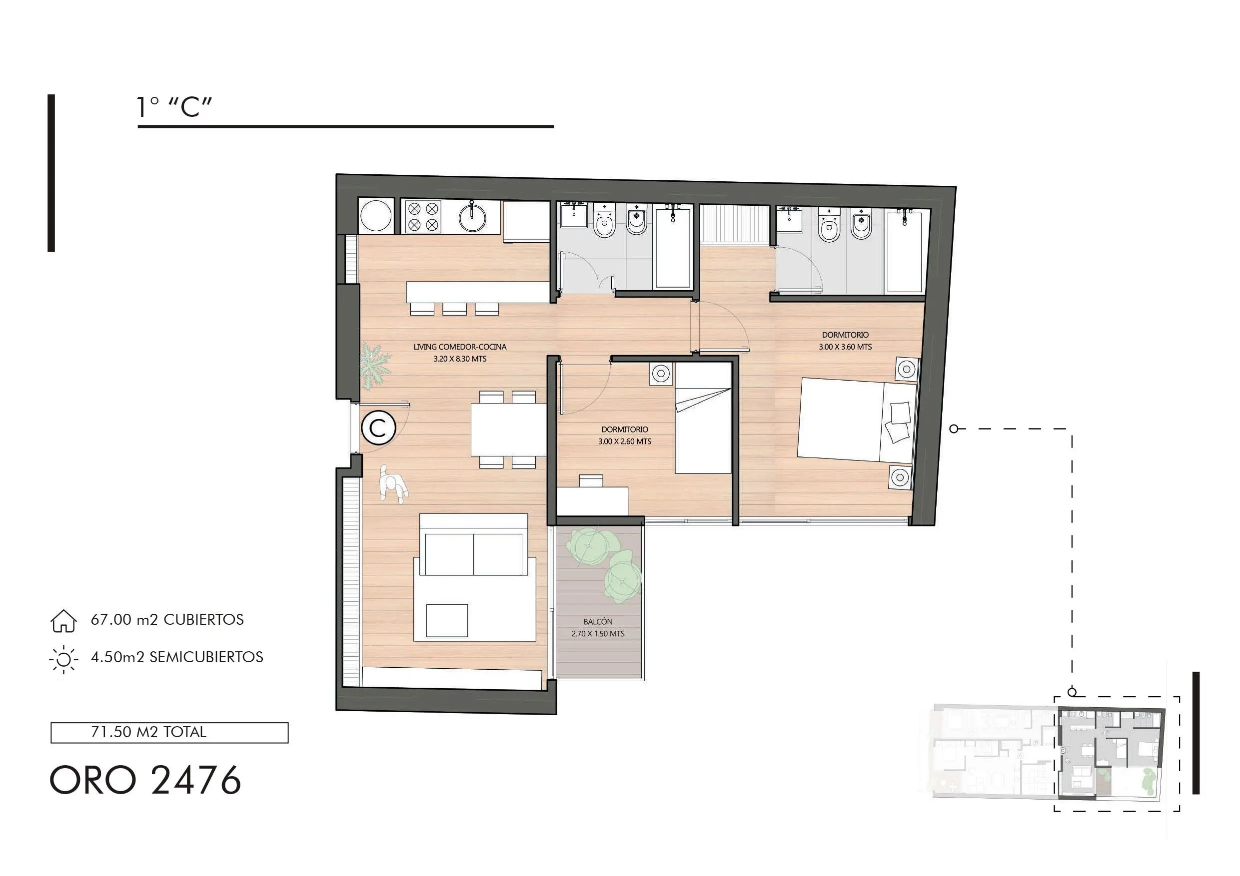 Imagen de la propiedad Oro 2476 - 1C