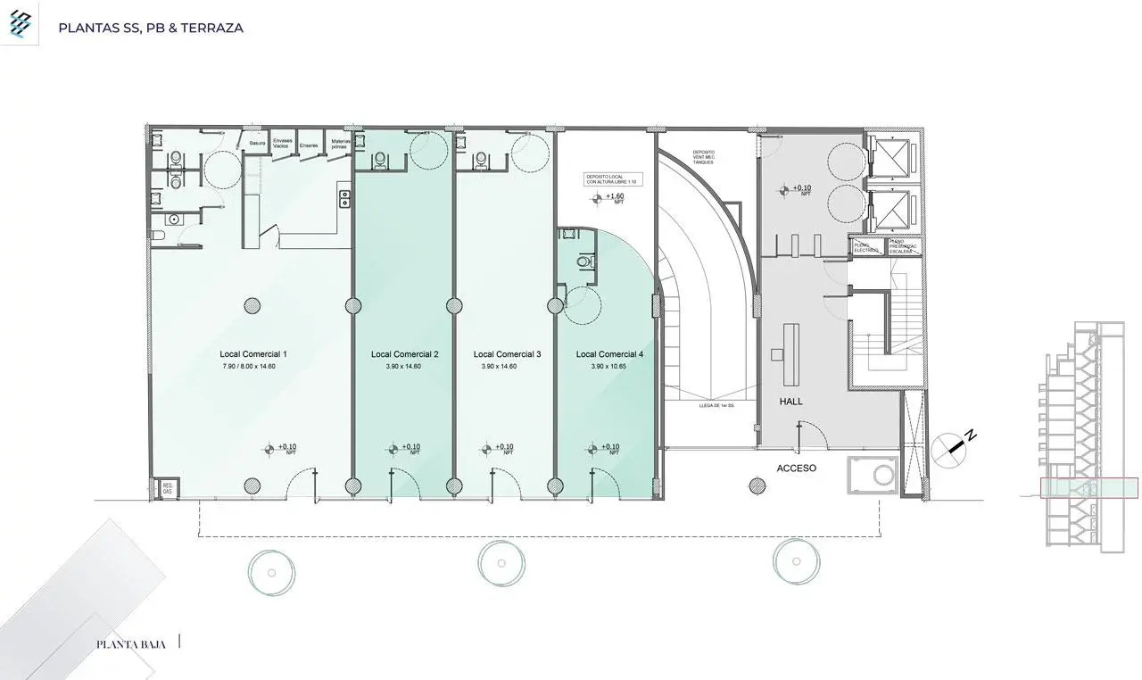 Planos del emprendimiento