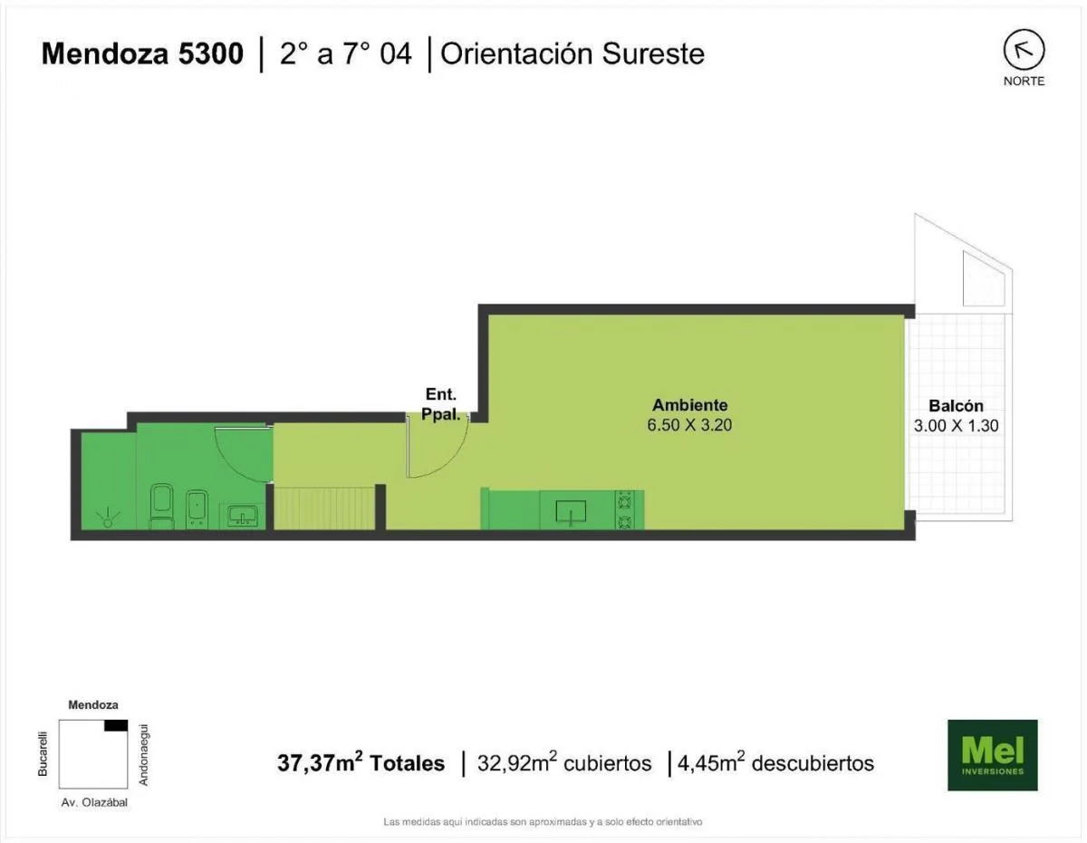 Imagen de la propiedad 1 ambientes ZP 2167065