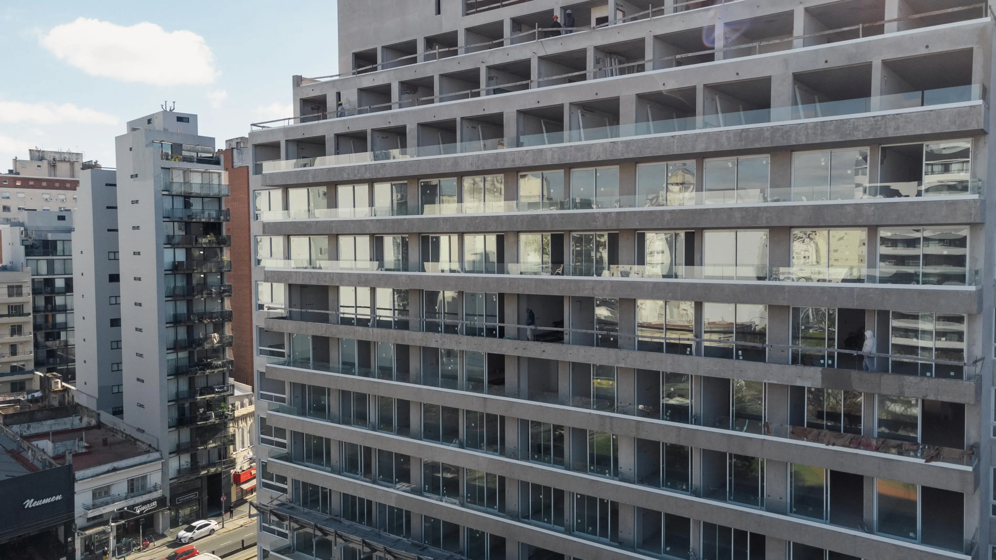 Imagen del emprendimiento en construcción