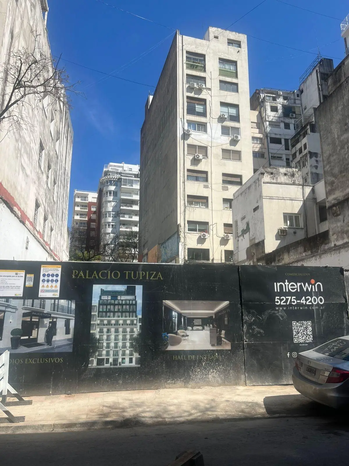 Imagen del emprendimiento en construcción