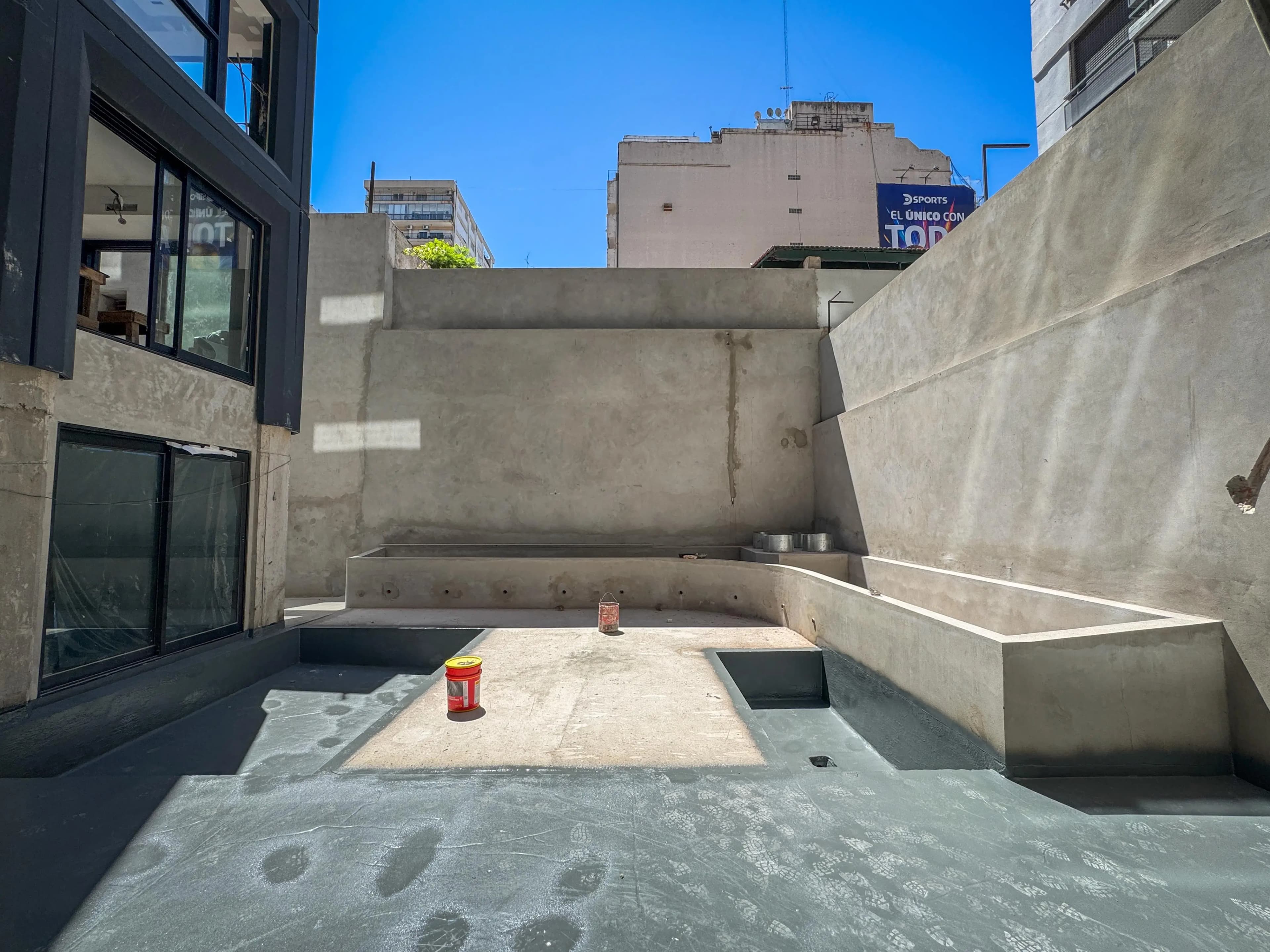 Imagen del emprendimiento en construcción