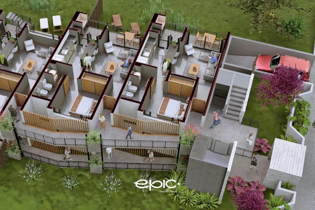 Imagen del emprendimiento en construcción