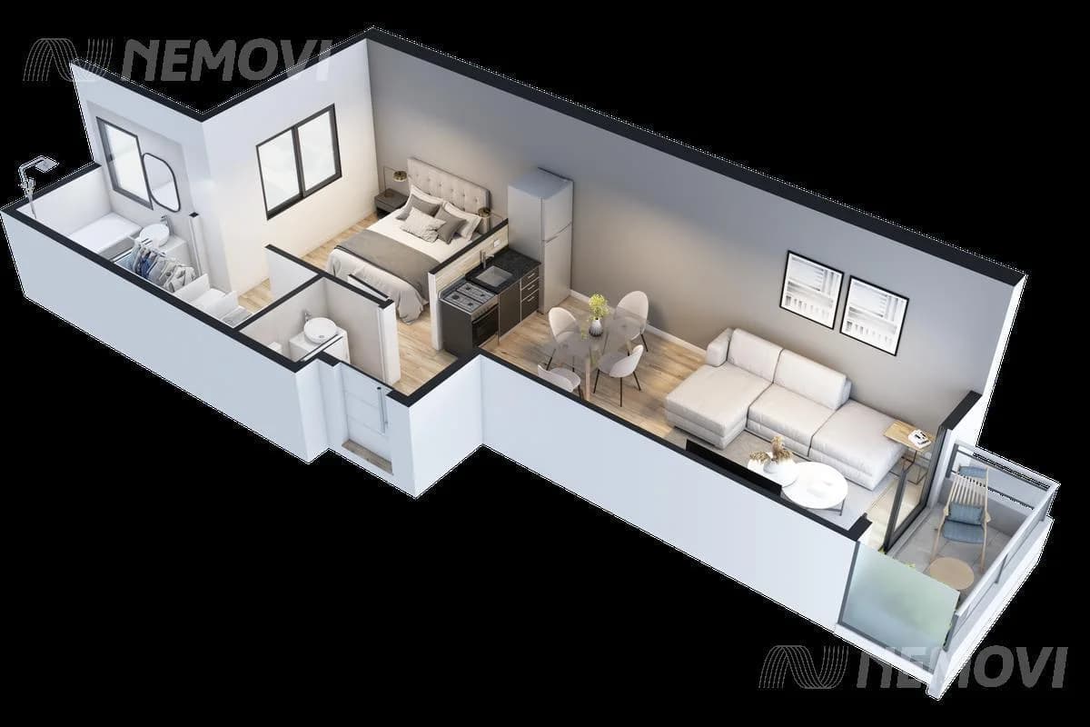 Imagen de la propiedad 1 ambientes ZP 2173600