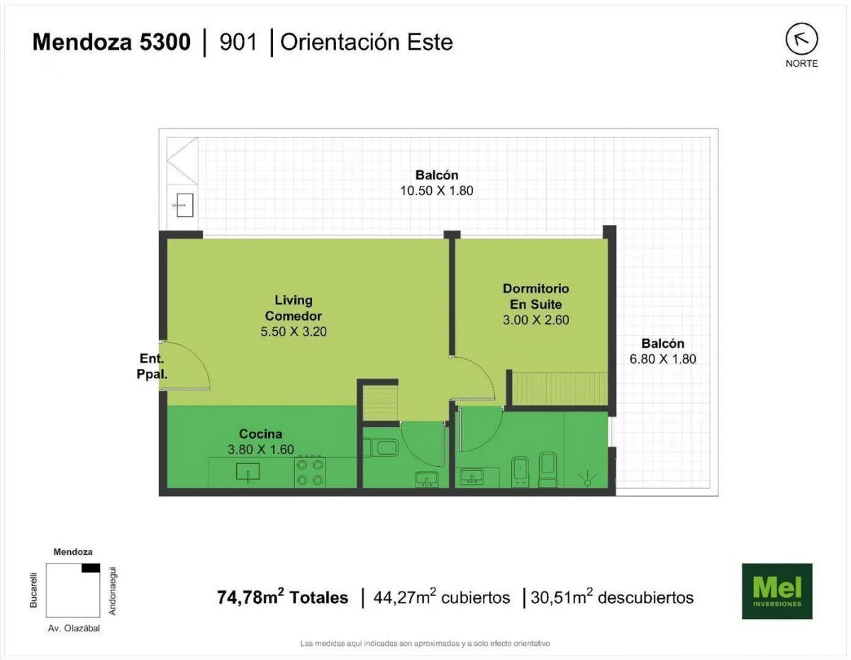 Imagen de la propiedad 2 ambientes ZP 2167069
