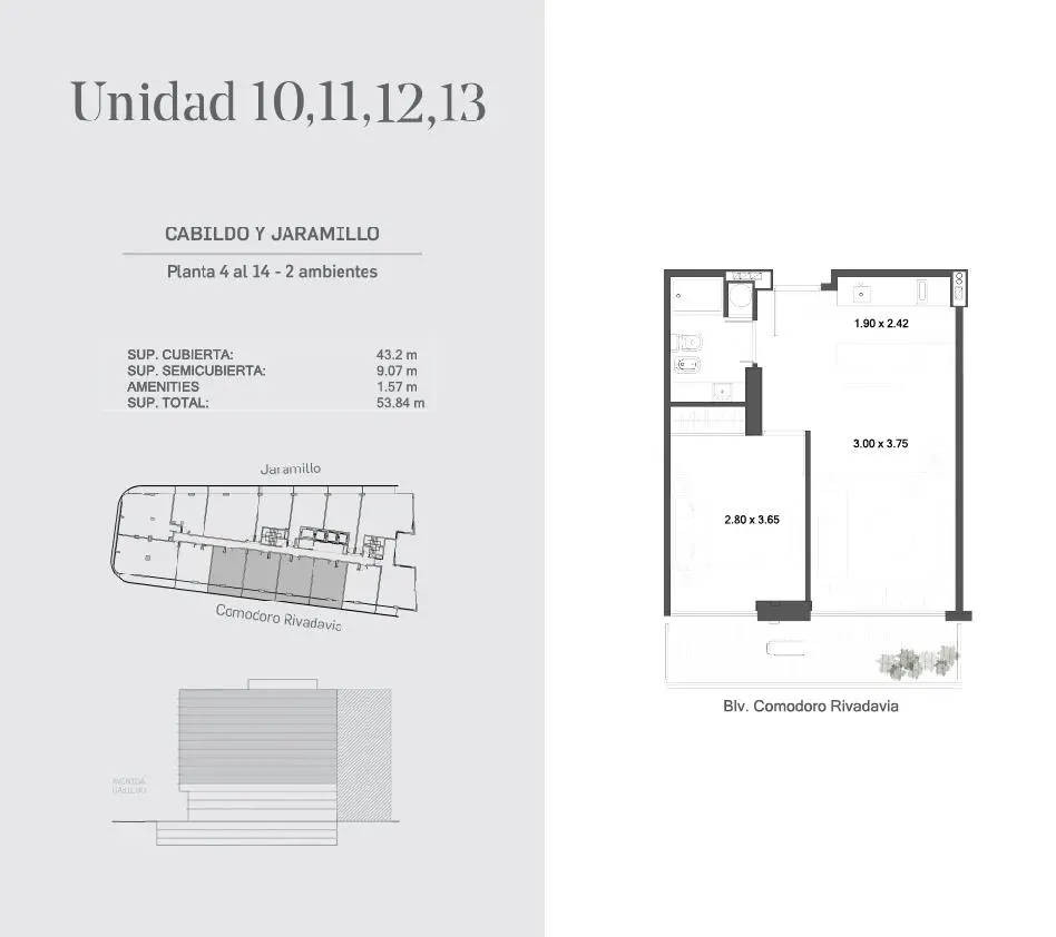 Planos del emprendimiento