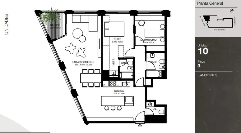 Imagen de la propiedad BOLD | Unidad 310