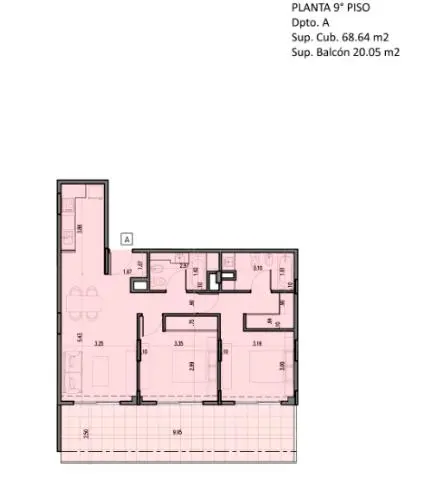 Imagen de la propiedad Scalabrini Ortiz 1273 9° A