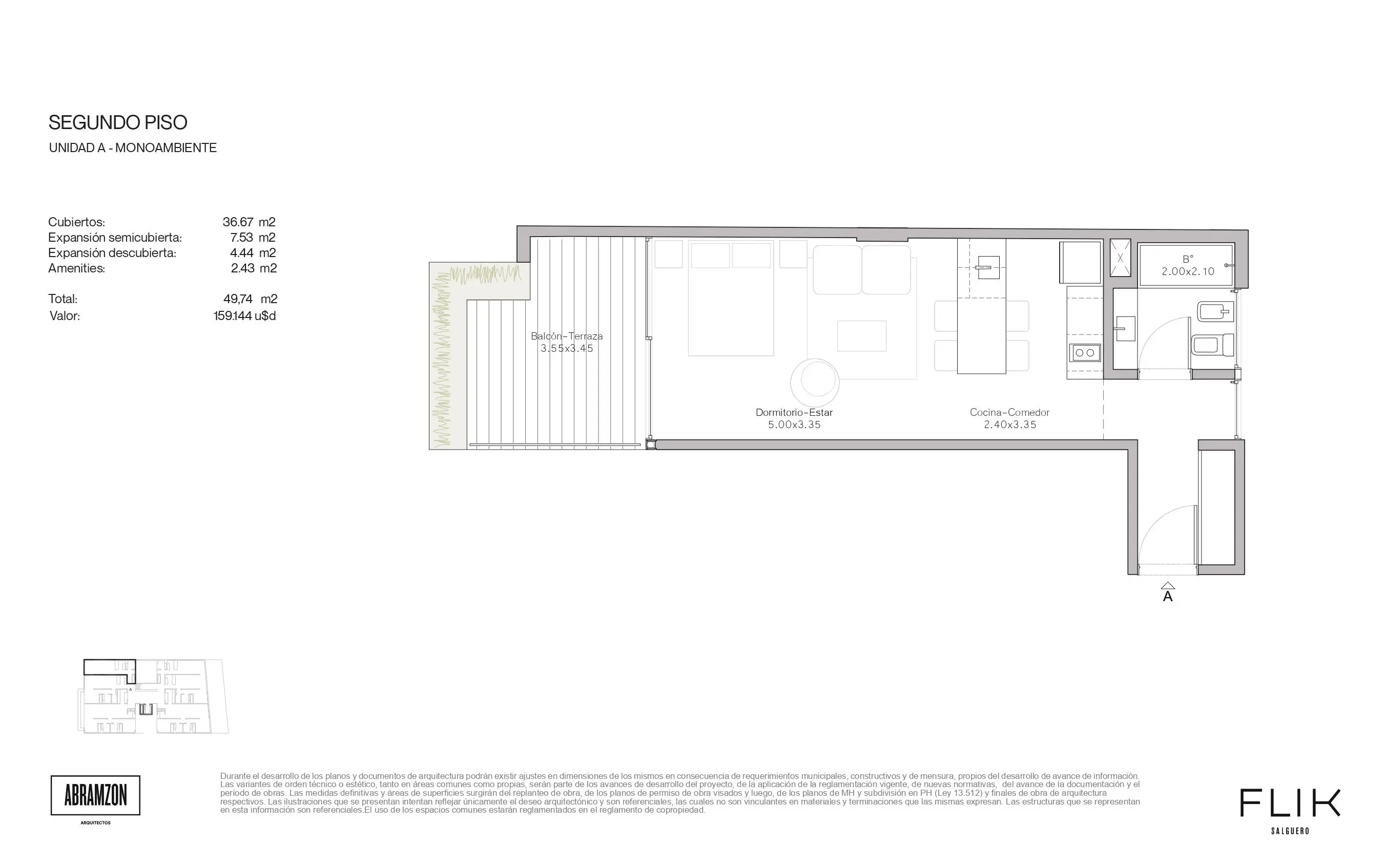 Imagen de la propiedad Salguero 1262 2A