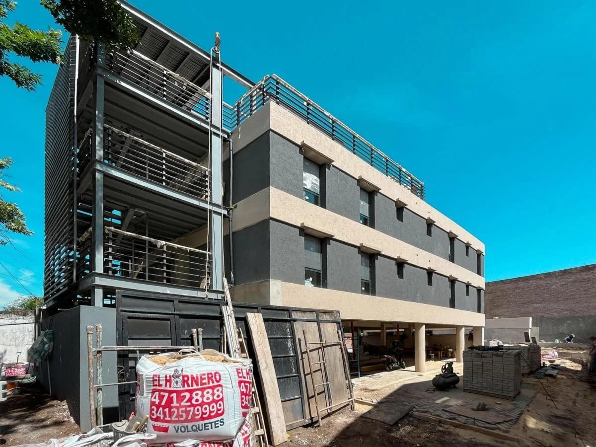 Imagen del emprendimiento en construcción