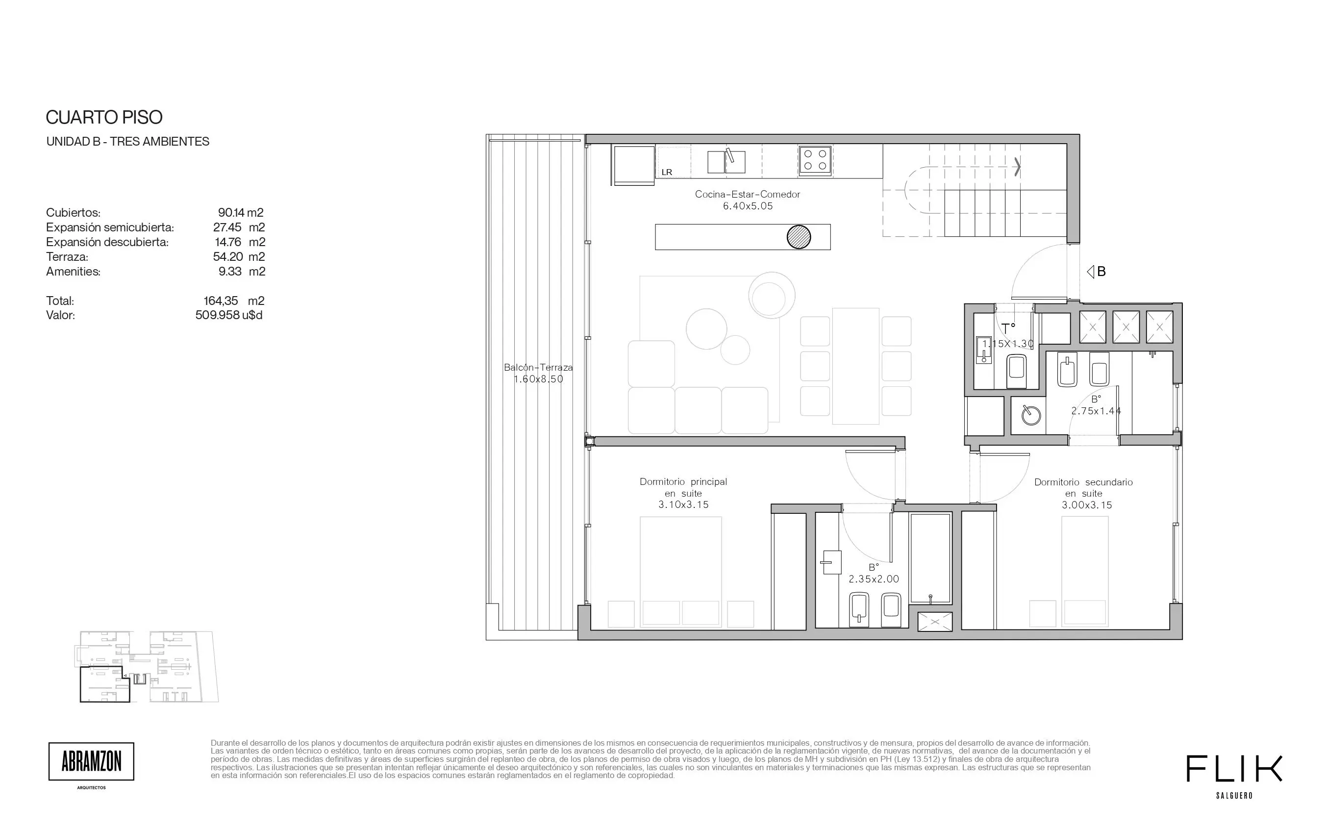 Imagen de la propiedad Salguero 1262 4B