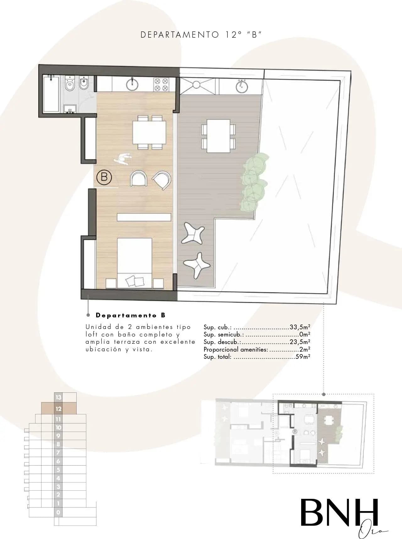 Imagen de la propiedad BNH ORO | Unidad 12C