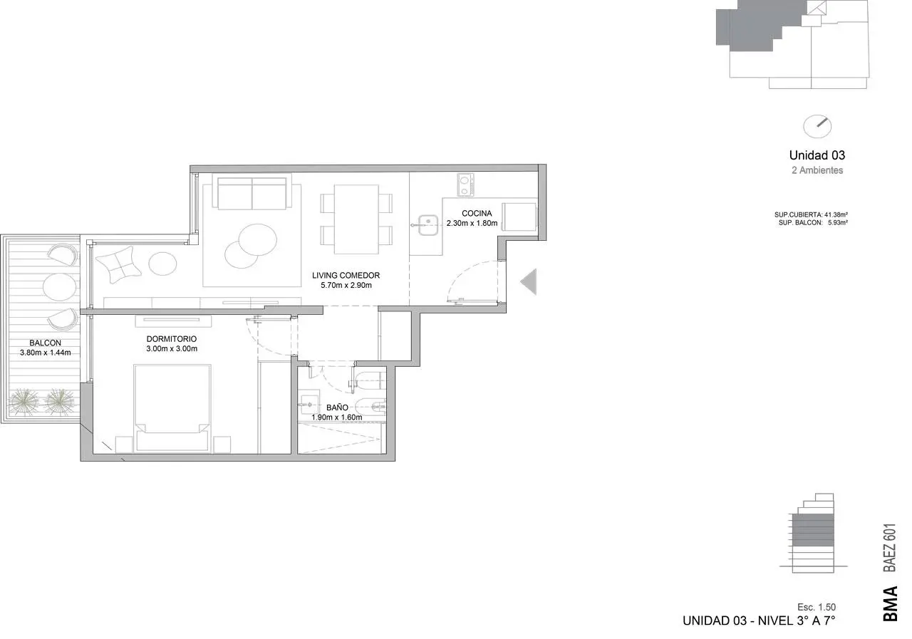 Imagen de la propiedad QUBE BAEZ | Unidad 703