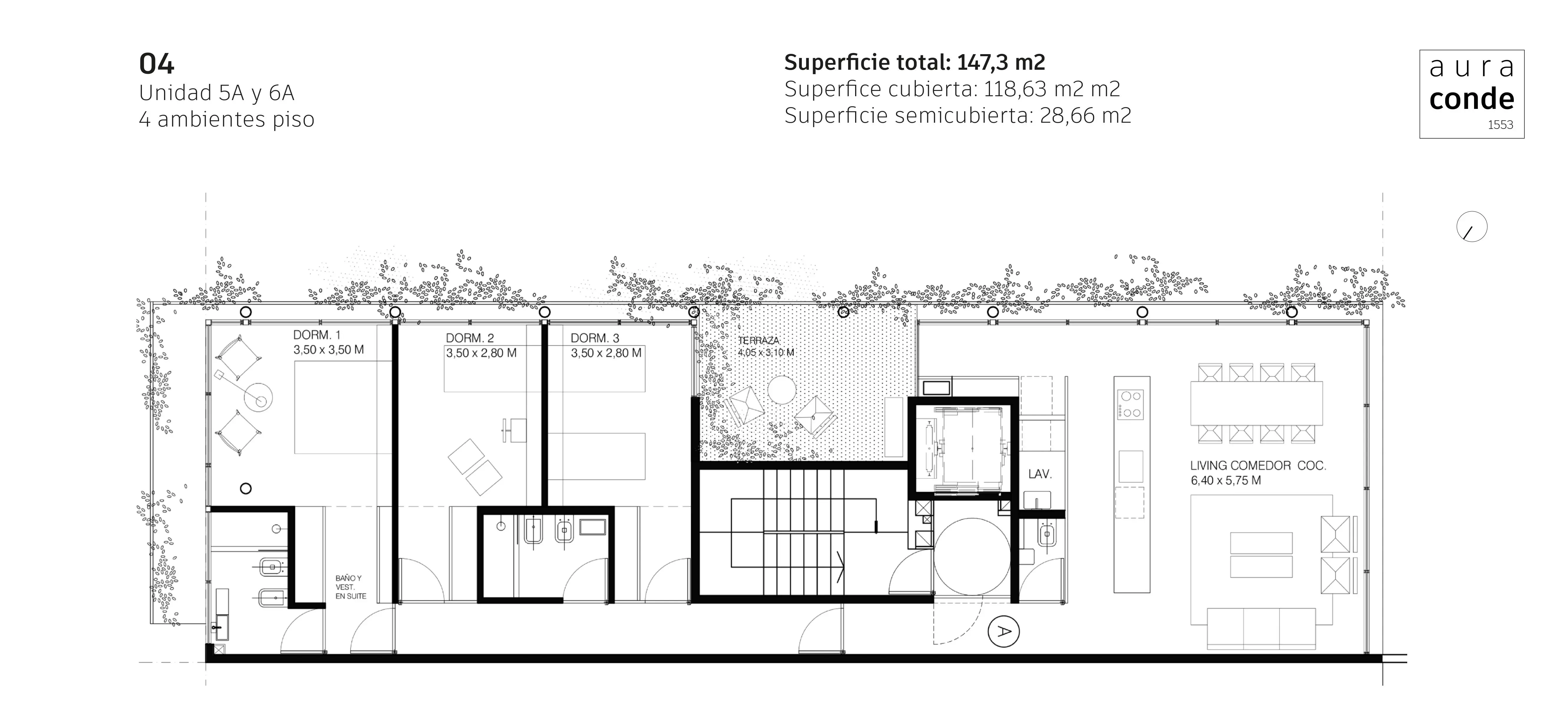 Imagen de la propiedad Conde 1553 - 5A
