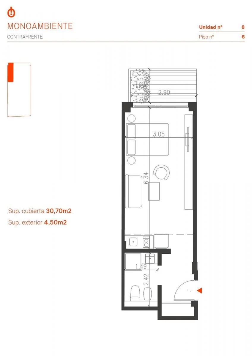 Imagen de la propiedad Nodo Yrigoyen – Oficina – Ref. 2257226