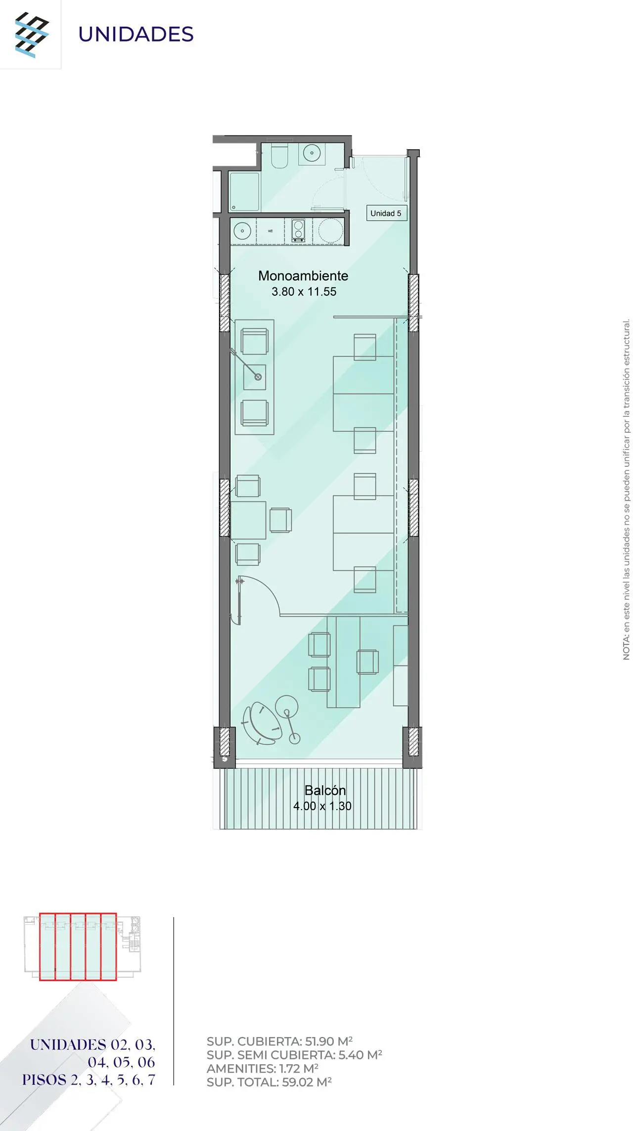 Imagen de la propiedad Godoy Cruz 2860 - 206 (AP4945328)