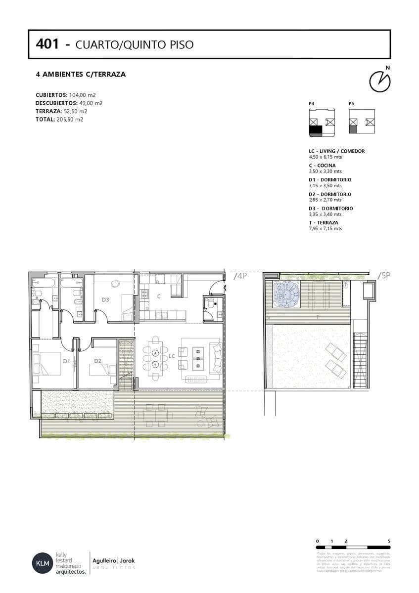 Imagen de la propiedad Arias 2027 – 4 ambientes – Ref. 2162443