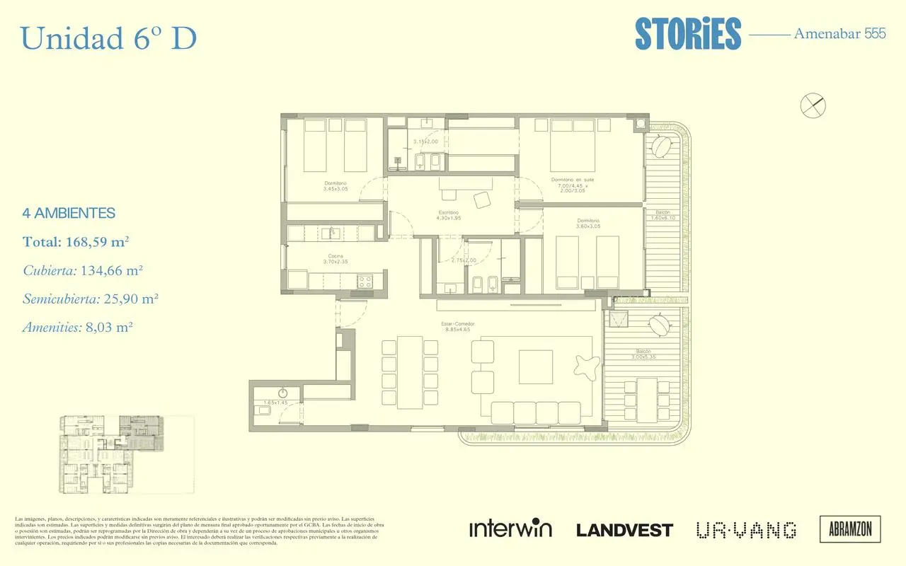 Imagen de la propiedad Amenábar 555 - 6D