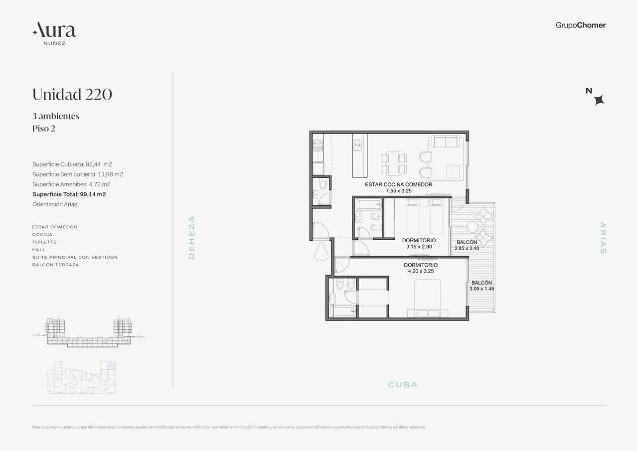 Imagen de la propiedad Cuba 4501 - 220