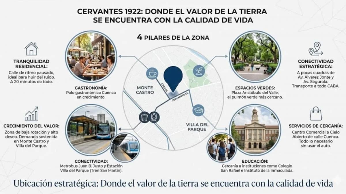 Imagen del emprendimiento Cervantes 1922, Capital Federal