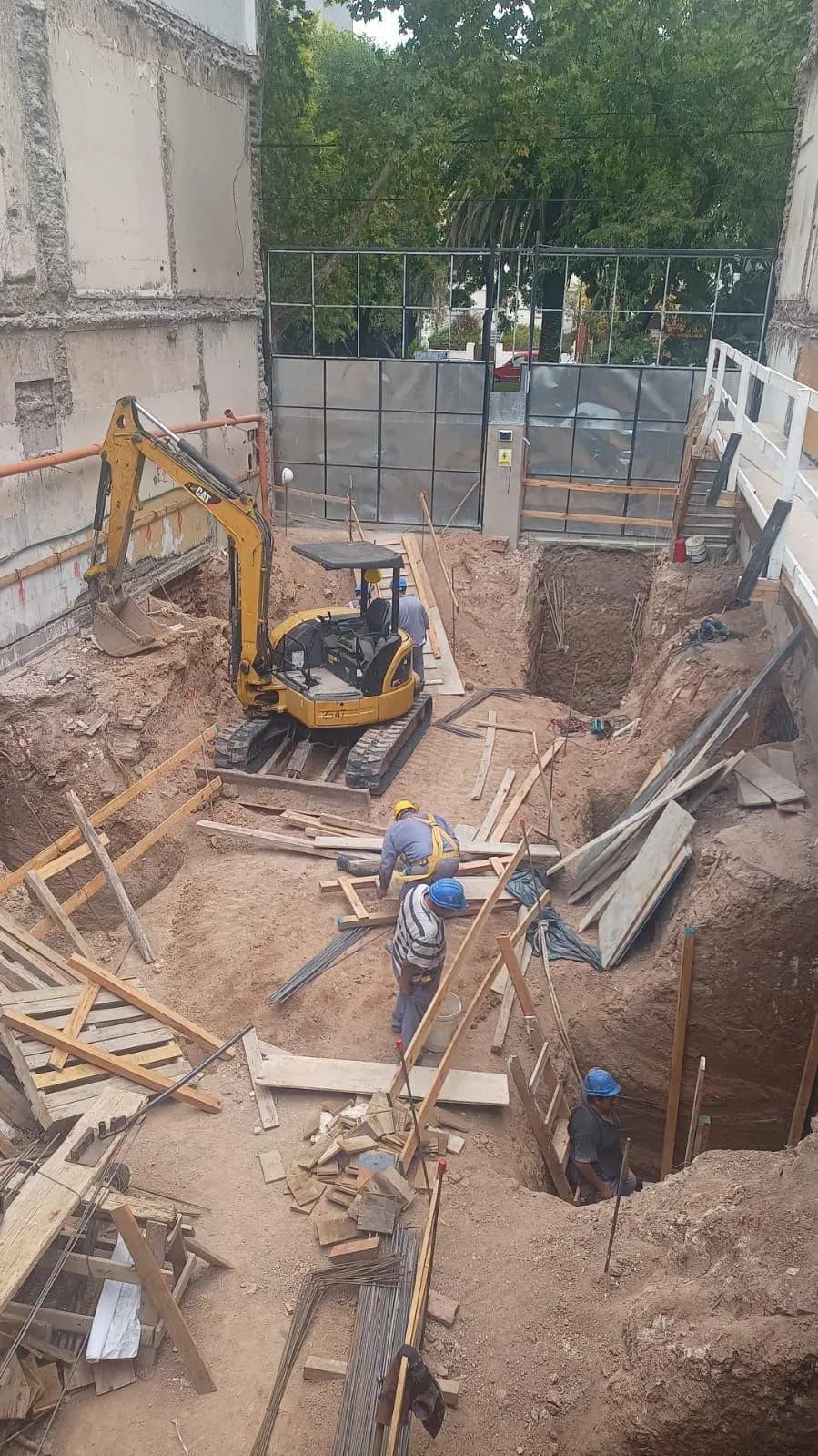 Imagen del emprendimiento en construcción