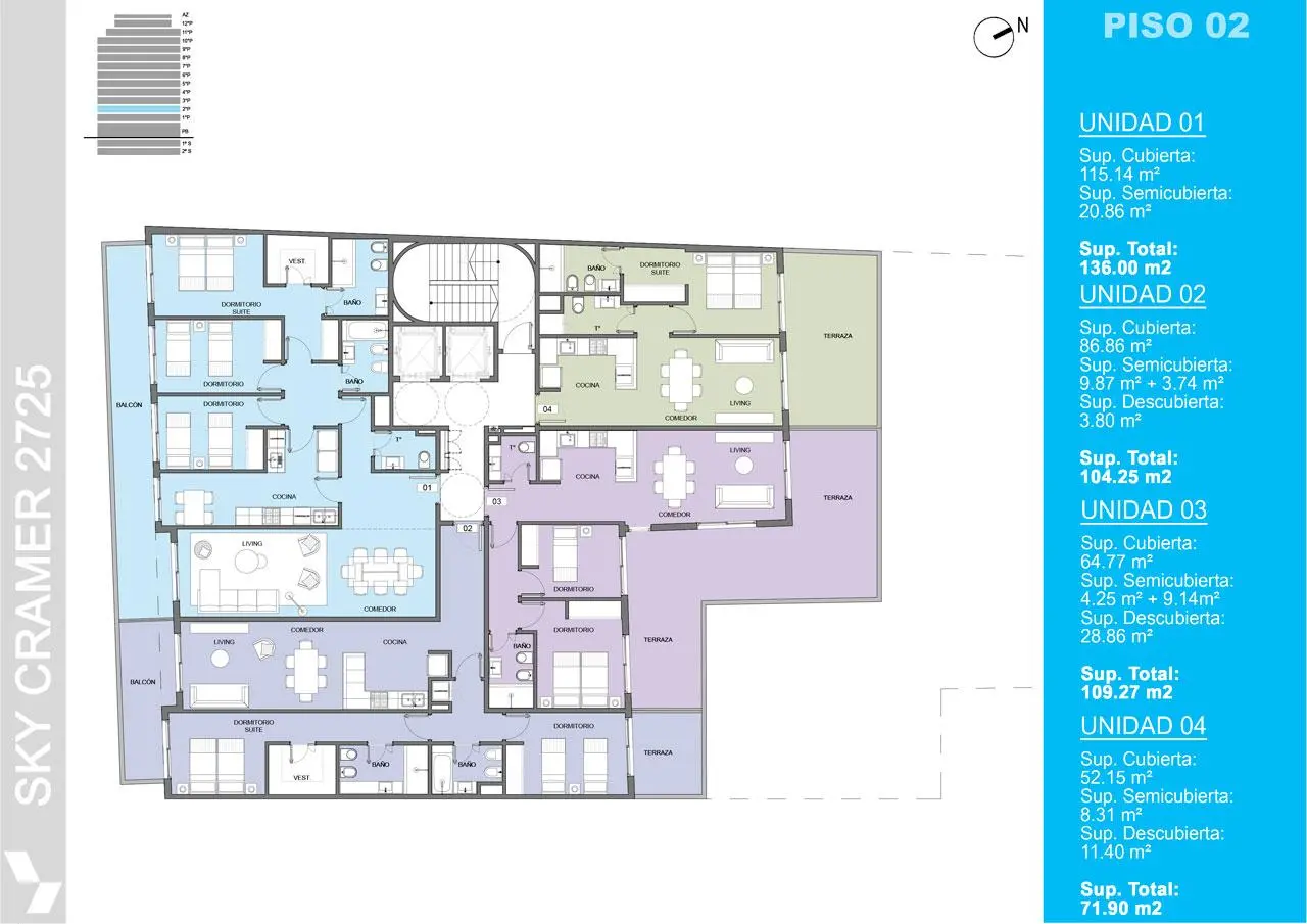 Planos del emprendimiento