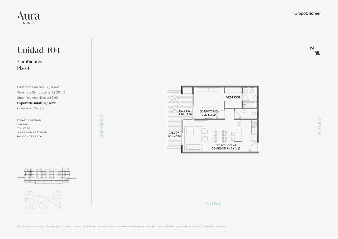 Imagen de la propiedad Cuba 4501 - 404