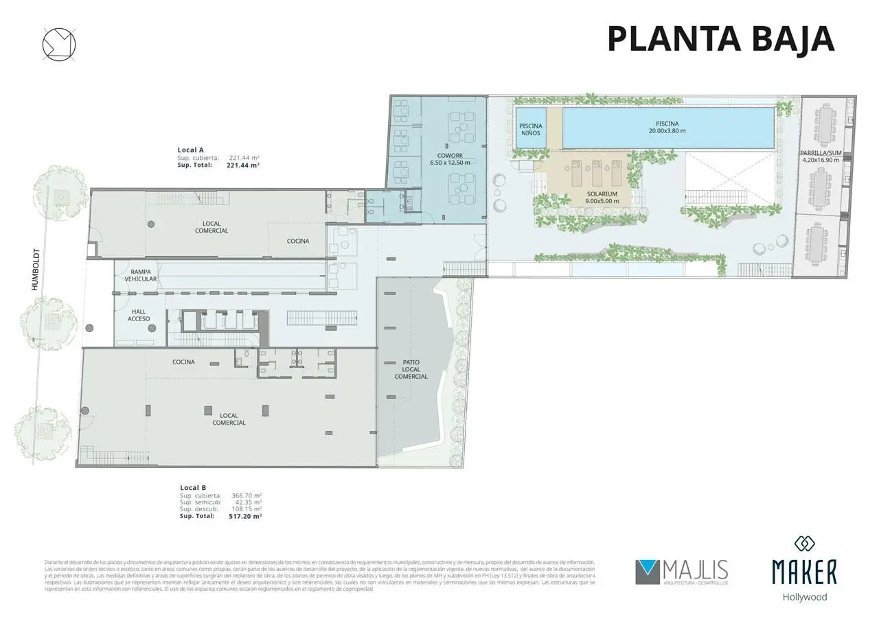 Planos del emprendimiento