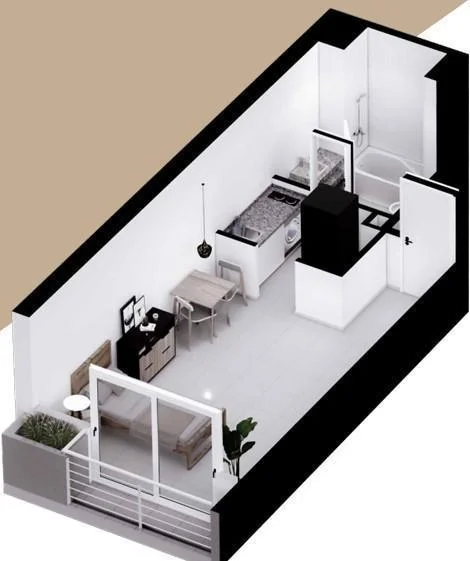 Imagen de la propiedad 1 ambientes ZP 2398737