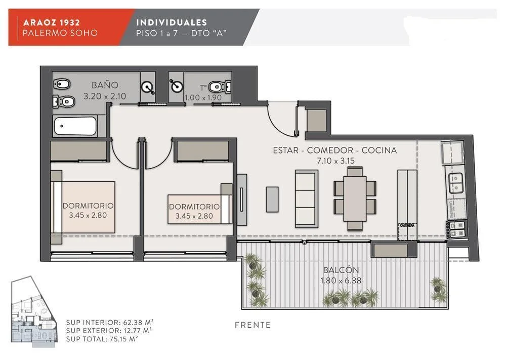 Plano de la propiedad