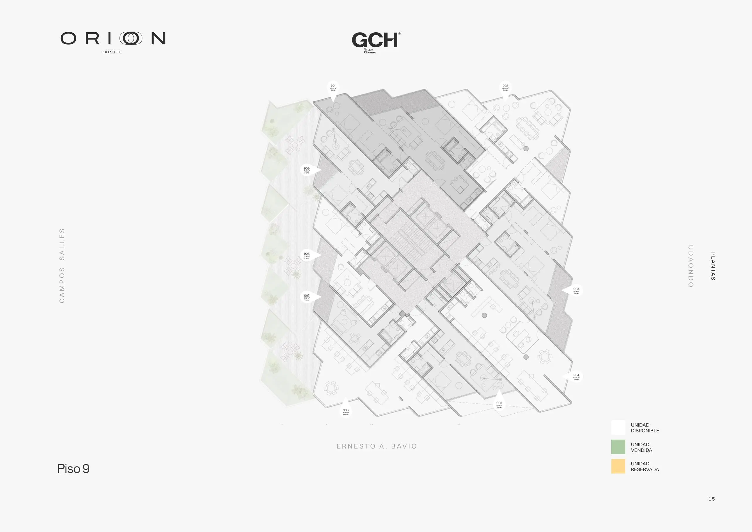Planos del emprendimiento