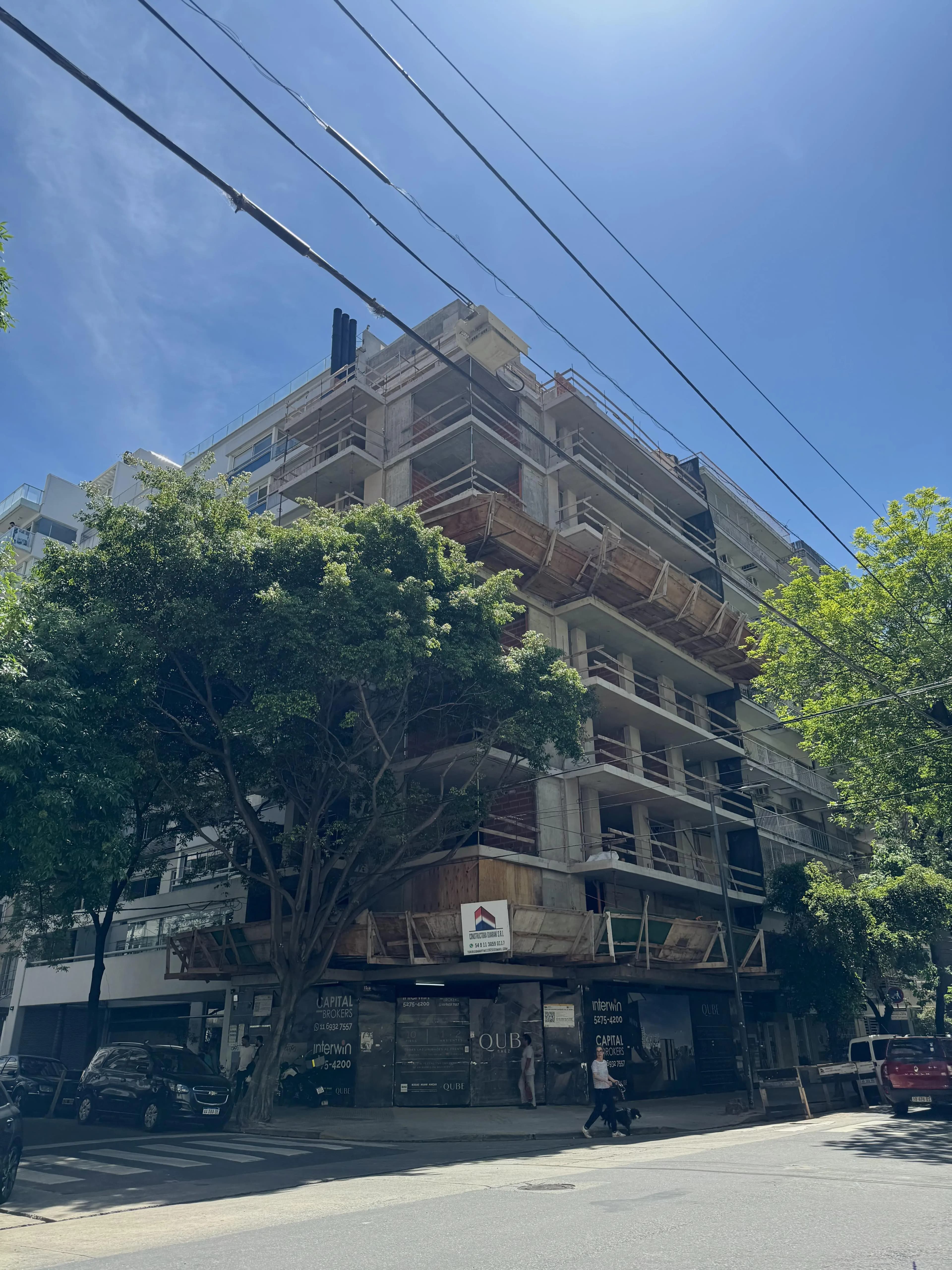 Imagen del emprendimiento en construcción