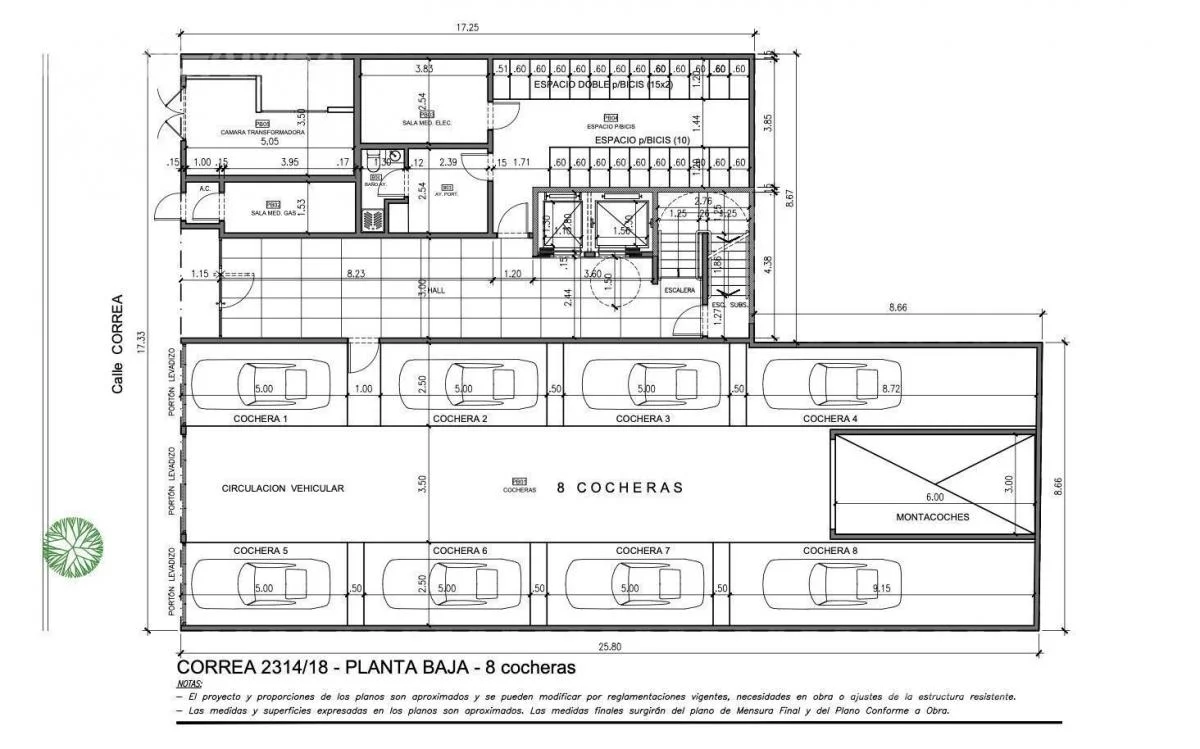 Plano de la propiedad