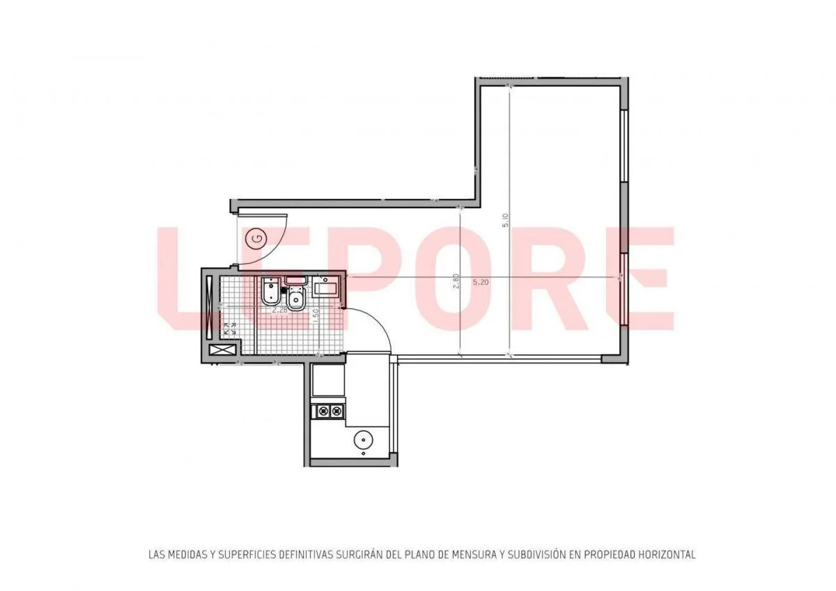 Imagen de la propiedad 1 ambientes ZP 2162793