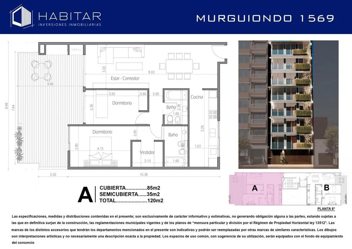 Imagen del emprendimiento Murguiondo 1569, Capital Federal