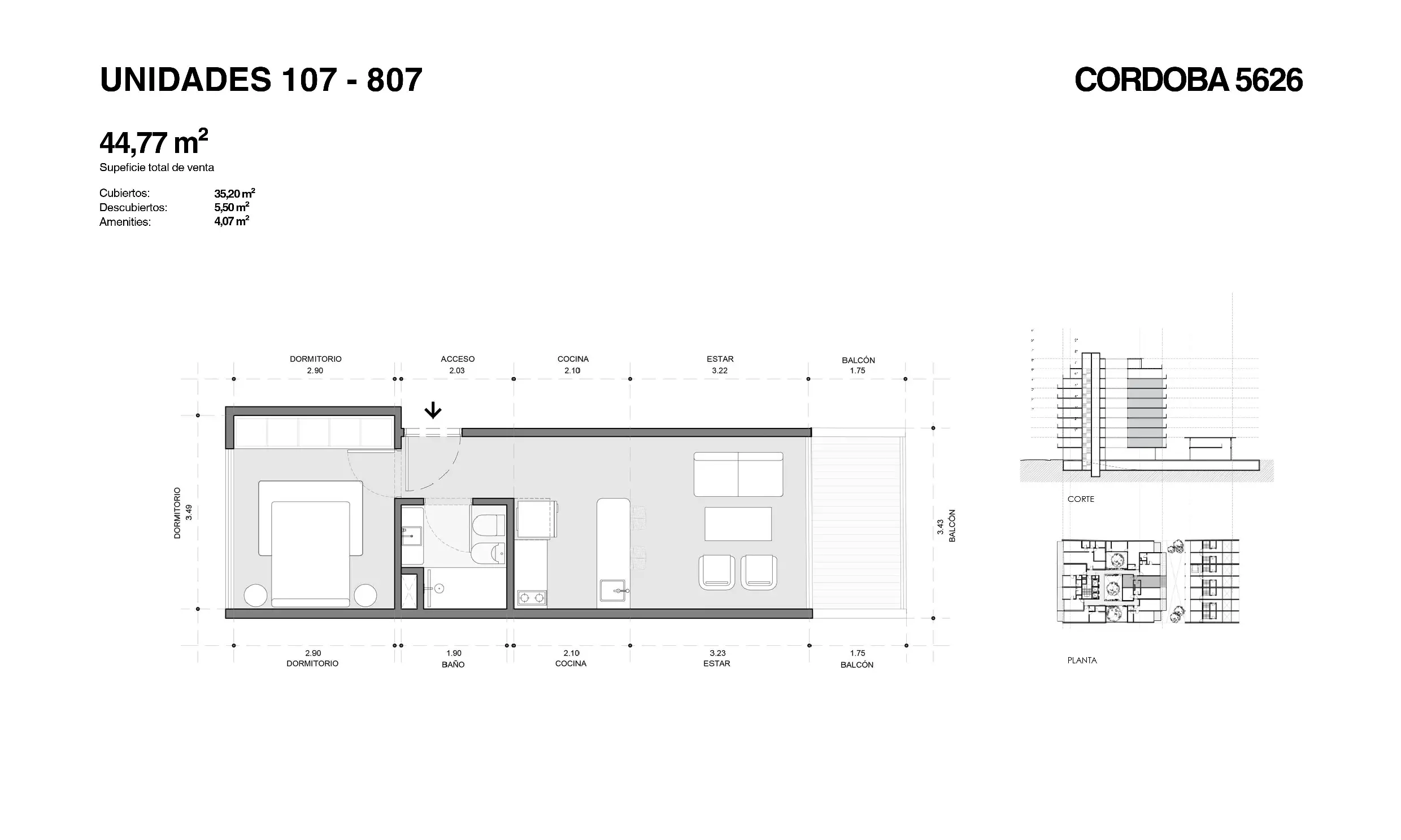 Imagen de la propiedad Cordoba 5626 - 607
