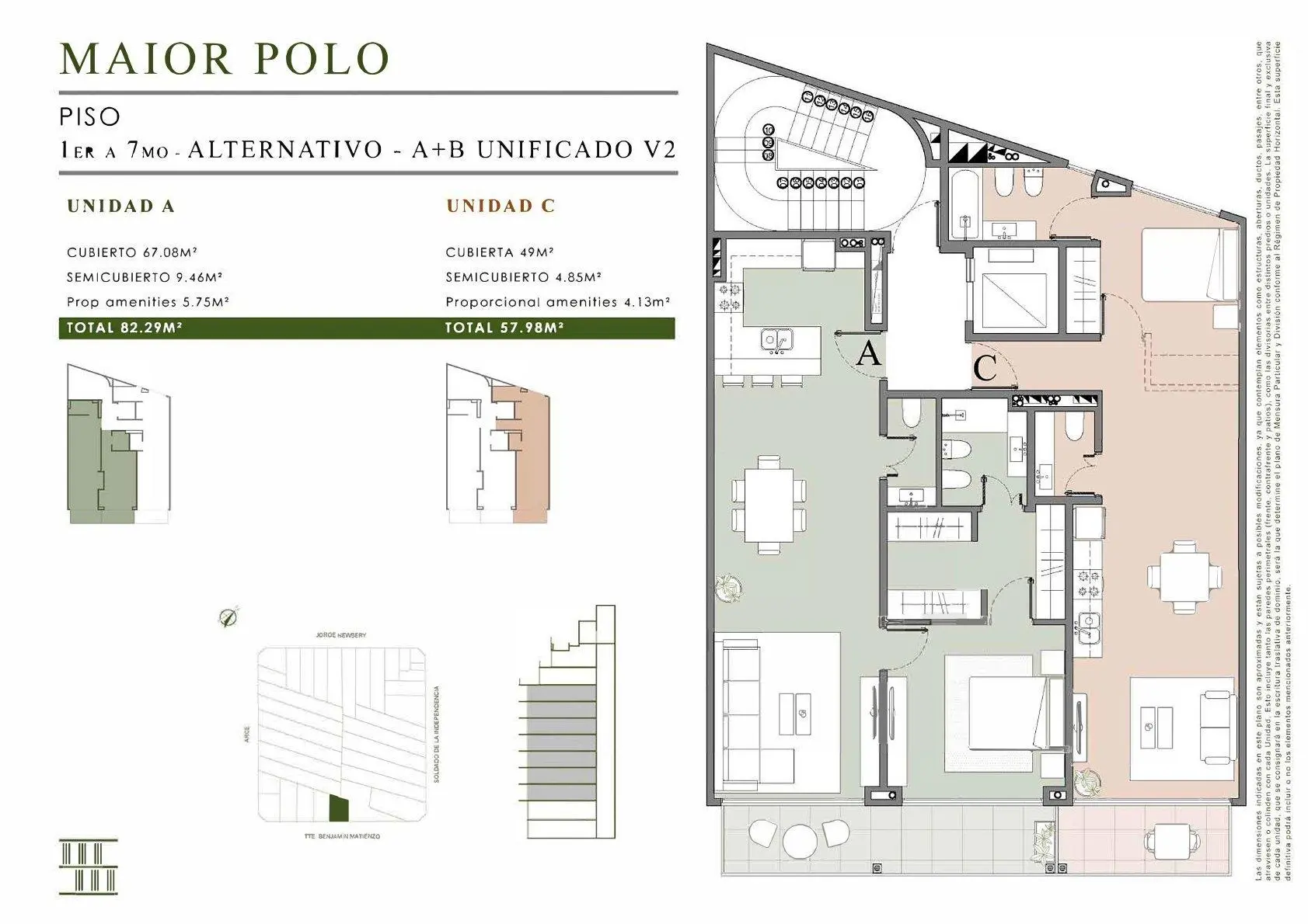 Imagen de la propiedad Matienzo 1747 - Piso 1 A+B Unificacion